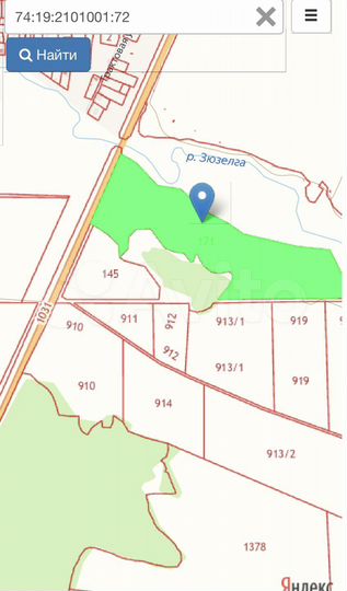 Участок 10,03 га (СНТ, ДНП)