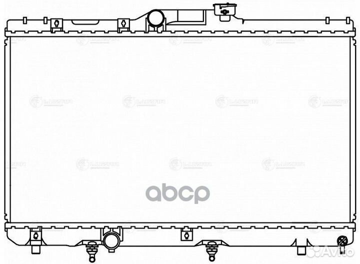 Радиатор охлаждения двигателя toyota