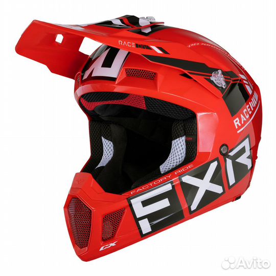 Шлем FXR Clutch CX Pro Red/Black, M