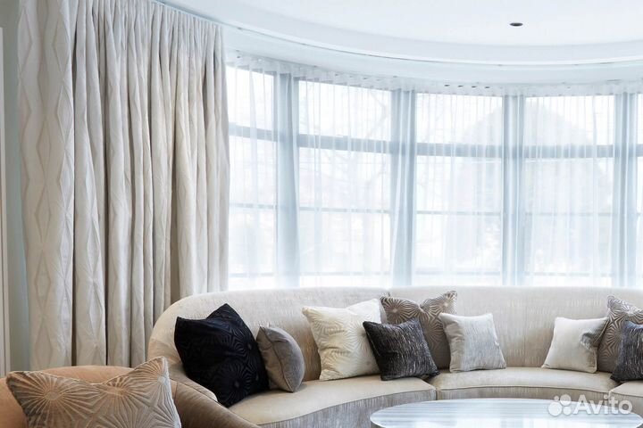 Дизайнерские шторы на заказ.Профессиональный пошив