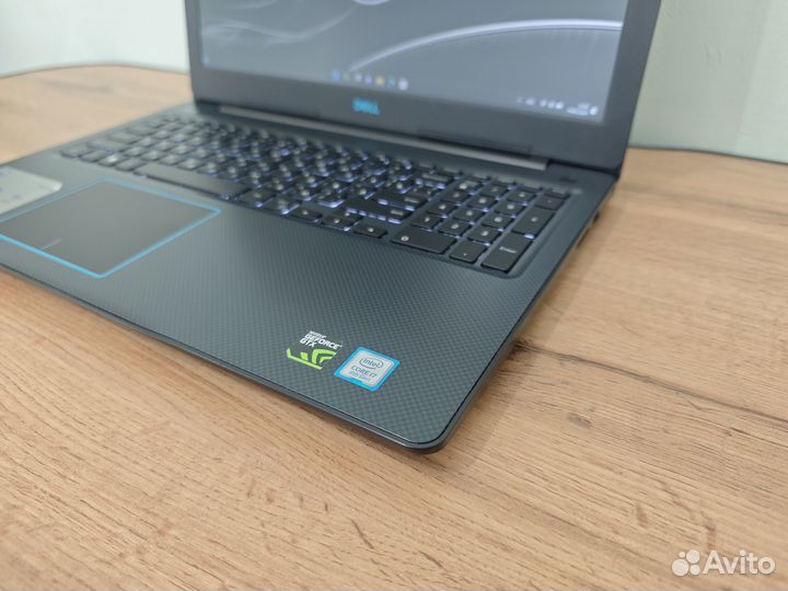 Игровой ноутбук Dell I7-8750H GTX 1050 Ti