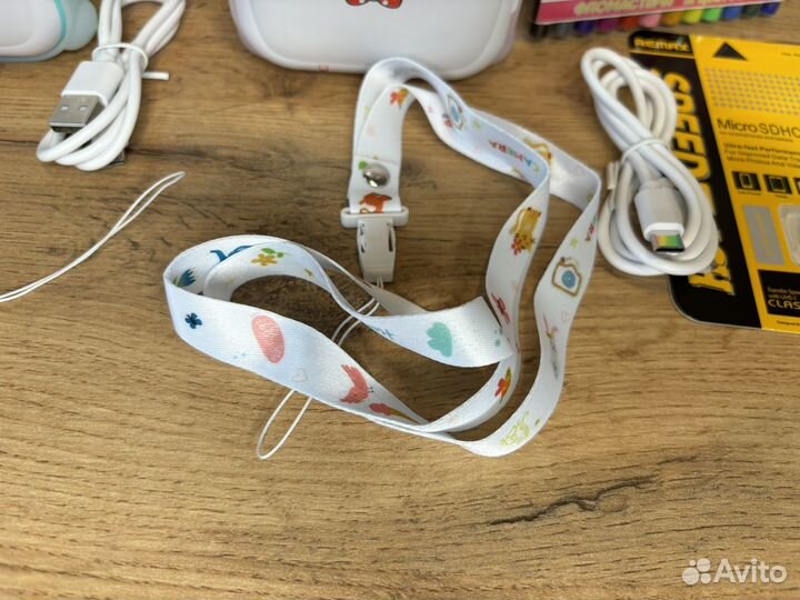 Фотоаппарат моментальной печати детский с подарком