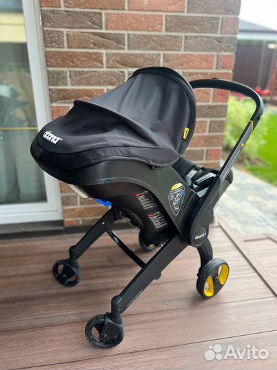 Коляска автокресло дуна donna plus nitro black