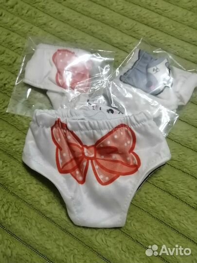 Новая одежда для куклы беби борн 43-45 см трусики