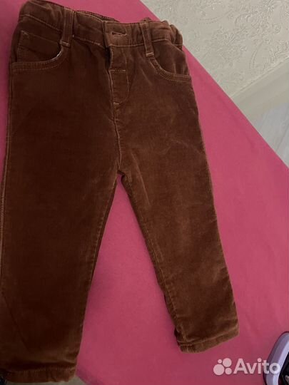 Вельветовые брюки