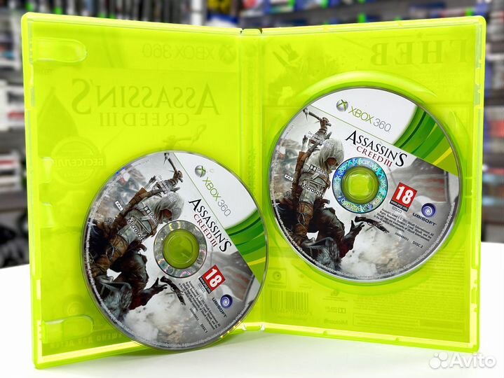 Assassin's Creed 3 III (Xbox 360) Б/У