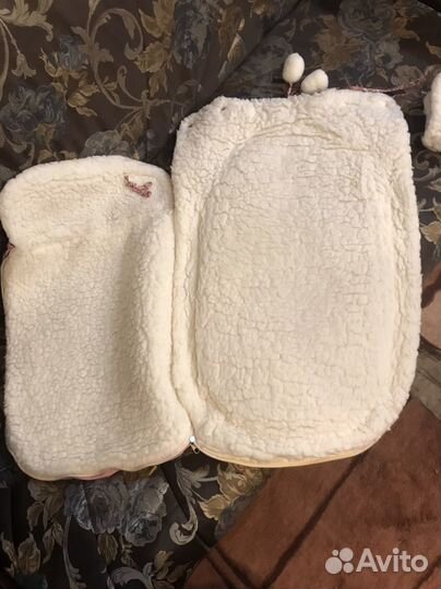 Конверт зимний на овчине