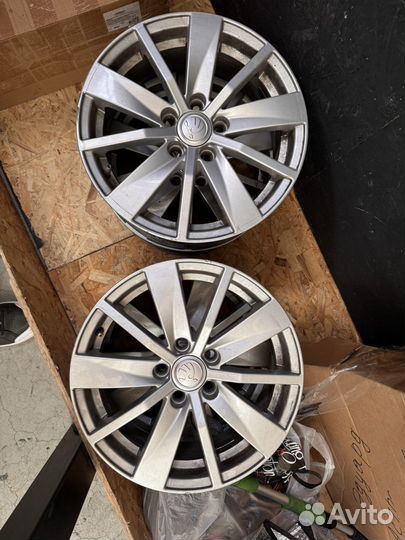 Литые диски skoda rapid r15