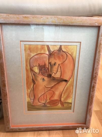 Картина пастэльным мелом