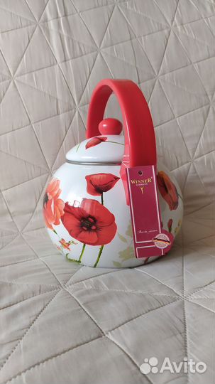 Чайник эмалированный со свистком Winner 2 литра