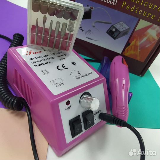 Новый аппарат для маникюра на 20 000 оборотов
