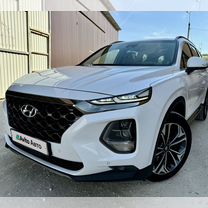 Hyundai Santa Fe 2.2 AT, 2020, 56 000 км, с пробегом, цена 3 800 000 руб.