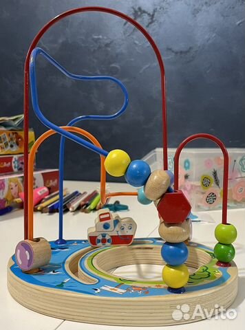 Детский игровой лабиринт монтессори