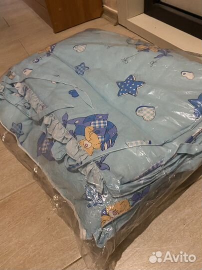 Бортики в детскую кроватку