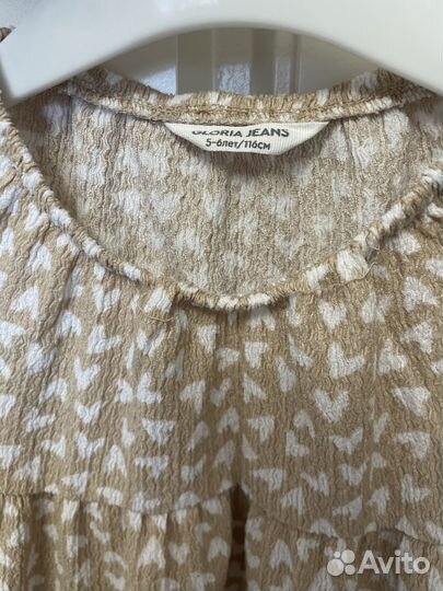 Платье для девочки 116 gloria jeans