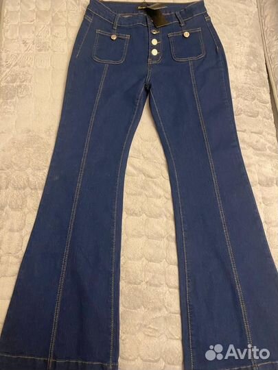 Джинсы клёш Massimo Dutti 44р