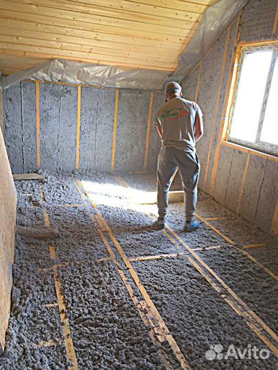 Утеплитель Грин Палп эковата премиум