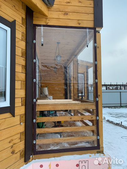 Гибкие мягкие окна-плёнка пвх