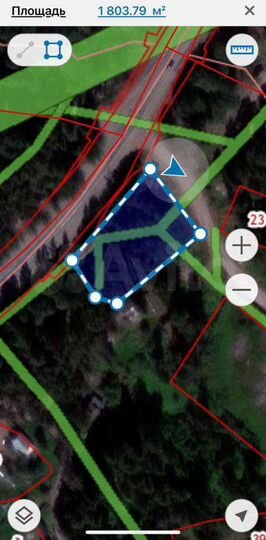 Участок 18 сот. (ИЖС)