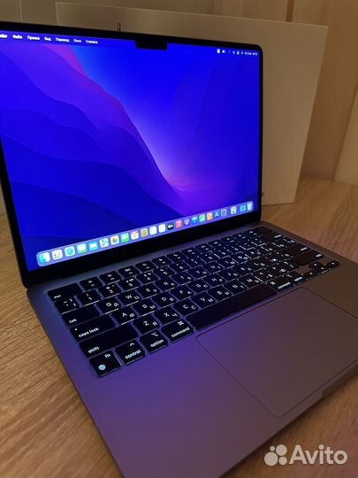 Новый Macbook Air 13 2022 M2 8/512GB На гарантии