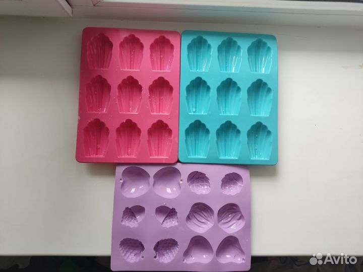 Силиконовые формы для выпечки, конфет, льда