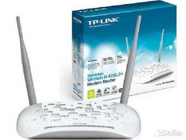 Маршрутизатор adsl2+ TP-link TD-W8961N Новый