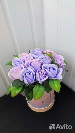 Роза мыльная букетик