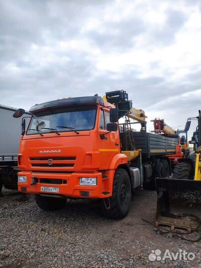 КамАЗ 43118 с КМУ, 2021