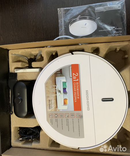 Робот пылесос redmond rv r450