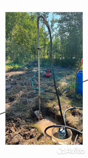 Абиссинская скважина. Бурение скважин на воду