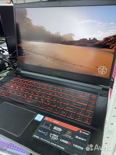 Игровой ноутбук msi