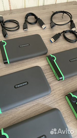 Внешний жесткий диск Transcend 500gb