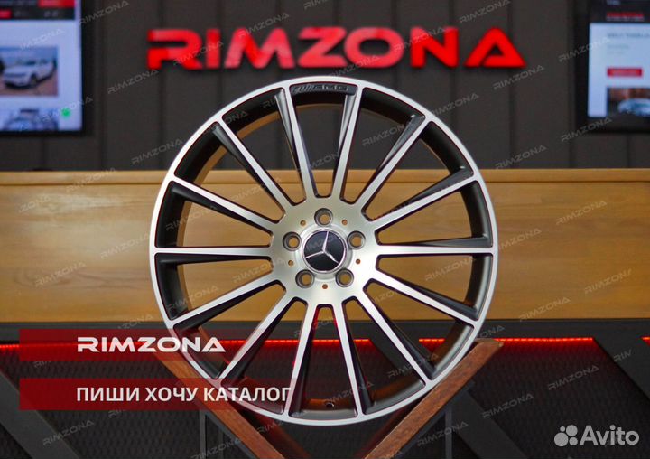 Кованые диски R21 на Mercedes AMG