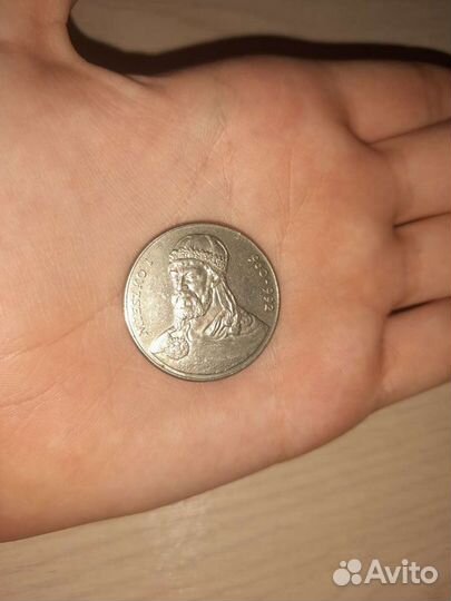 Польская монета 50 злотых