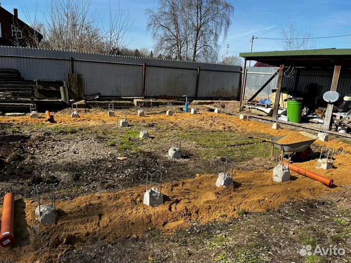 Фундамент. Бетонные работы