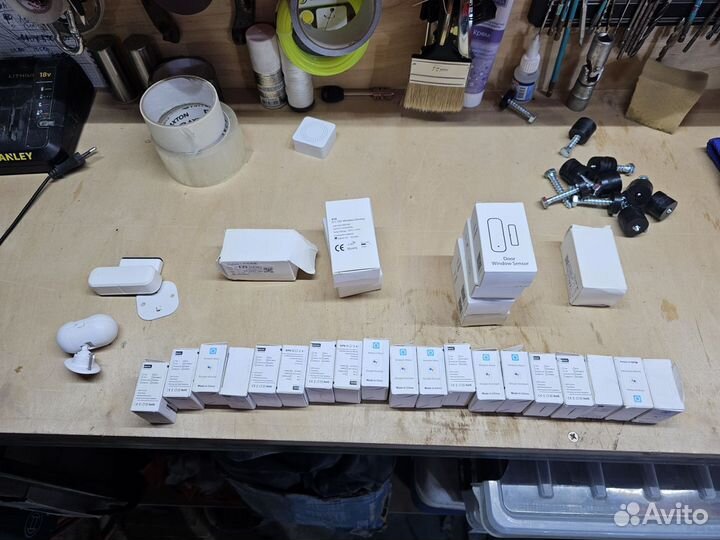 Остатки умного дома на zigbee (реле и датчики)