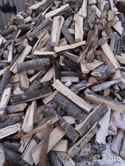Дрова осиновые колотые