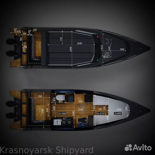 Катер VS cabin