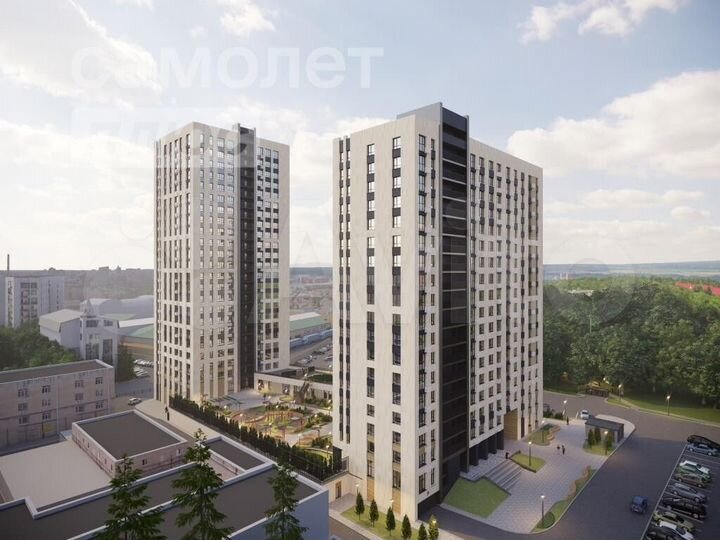 2-к. квартира, 42,5 м², 17/26 эт.