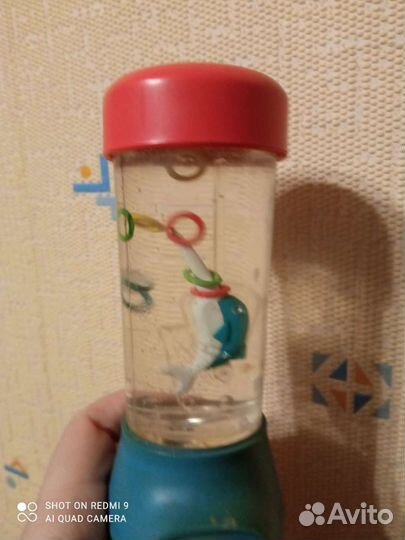 Советская игрушка СССР Дельфин в воде