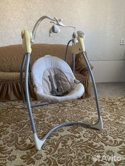 Электронные качели graco