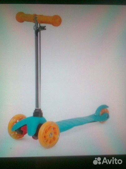 Самокат детский трехколесный новый две расцветки