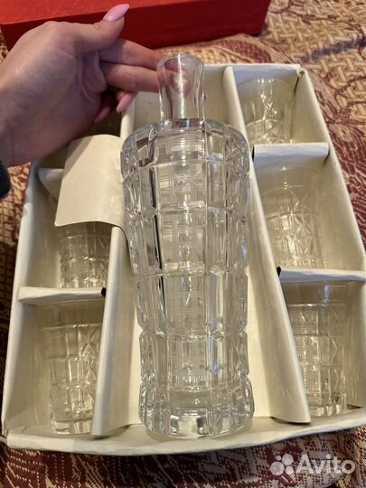 Гусь хрустальный набор для водки вина