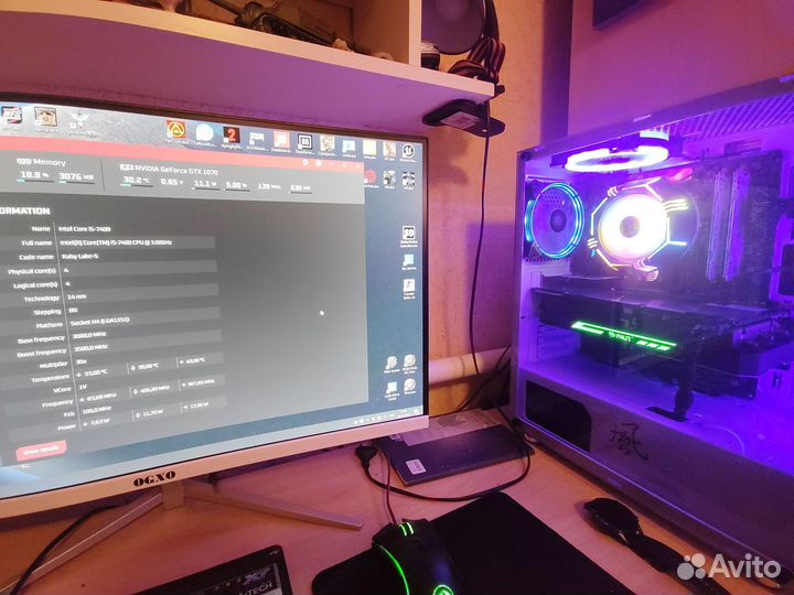 Связка мать+проц+оперативка