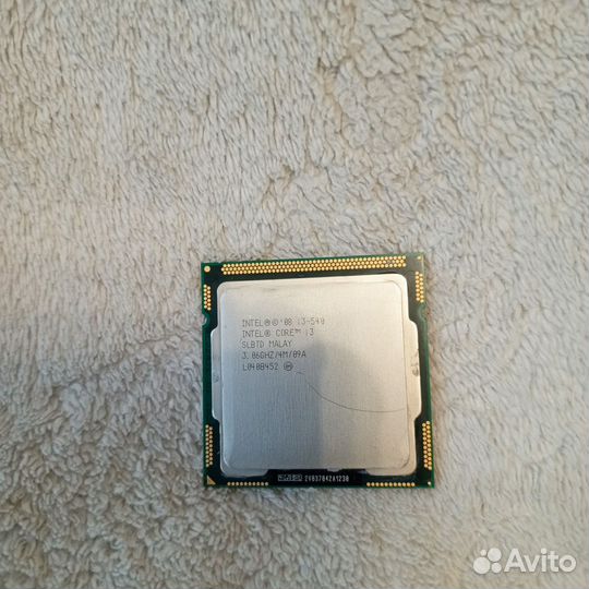 Процессор Intel i3-540