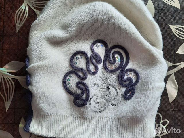 Шапка женская вязаная