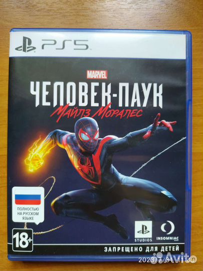 Человек паук майлз моралес ps5 PlayStation 5