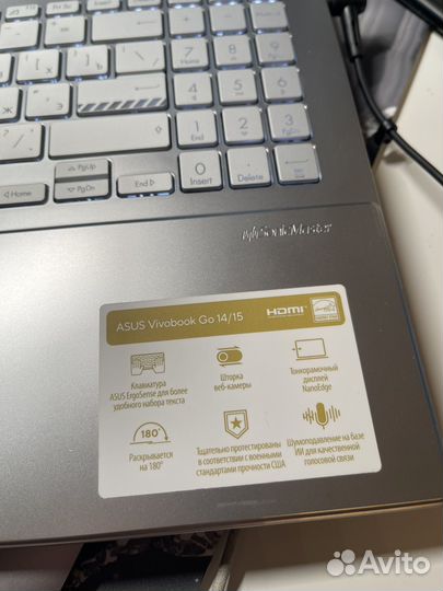 Ноутбук Asus vivobook 15 (ryzen 3 -7gen/8/256ssd)