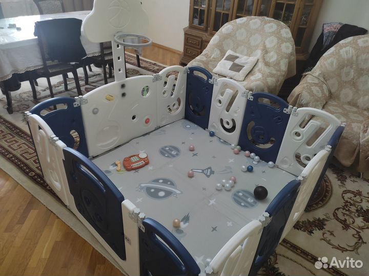 Детский игровой манеж unix kids