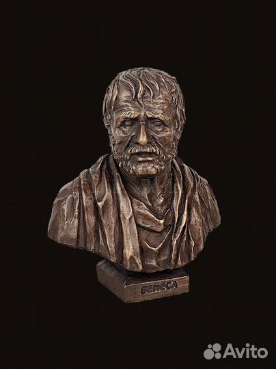 Бюст бронзовый 
